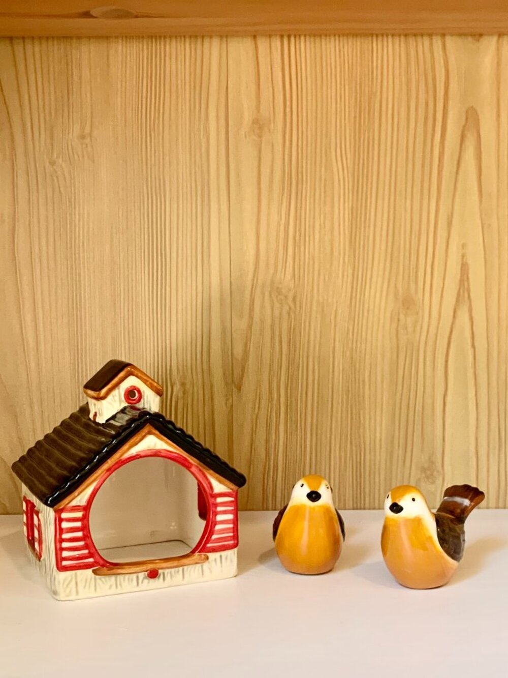 Ganz Nesting Salt & Pepper Shaker Set